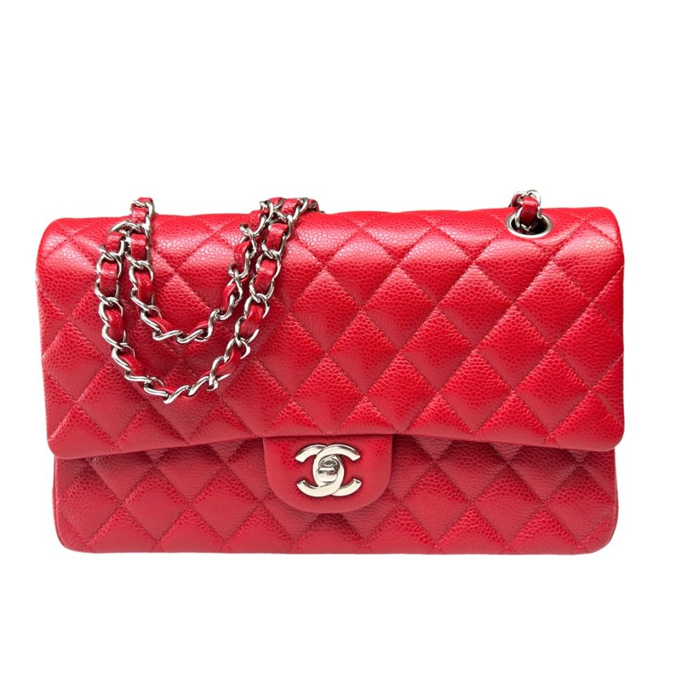 Chanel Red Double Flap Bag - Picture 3 of 9